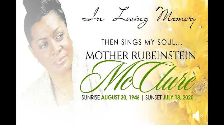 Remembering Supervisor Mother Rubenstein McClure