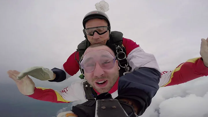 Tandemov seskok 3300m,  Koln 22.6.2019