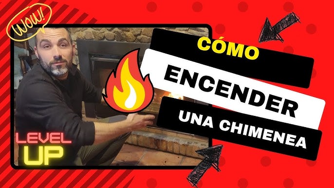 TUTORIAL: Cómo encender una chimenea, estufa o cocina de leña con astillas  de tu leña por LACUNZA 