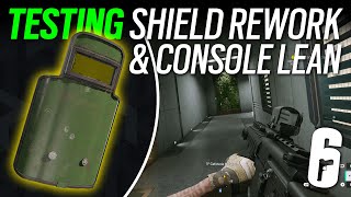 Testing Shield Rework & Lean on Controller - Lab Test Server - 6News - Rainbow Six Siege