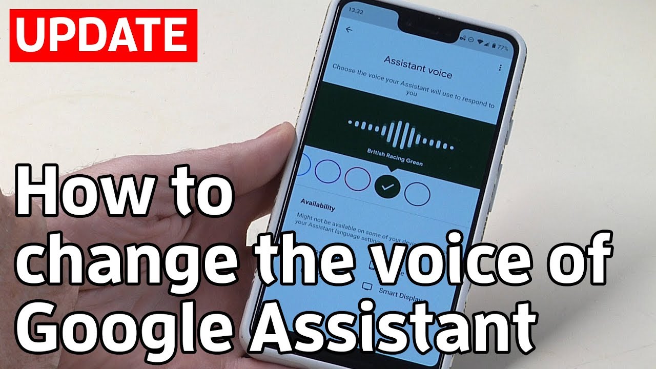 How to change the voice of Google Assistant - Edition 25