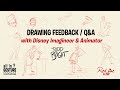 Gesture Drawing feedback with Disney Animator - 'All In Gesture'