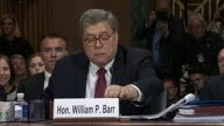 Barr defends actions on Mueller report to Senate