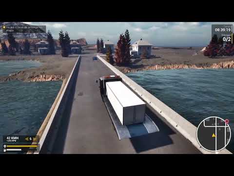 Mega Carrier Simulator Demo - Fazendo Entrega De Caminhão - Parte 2