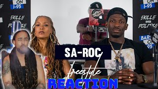 WOW !!!!! STR8 FIRE | SA-ROC Bars on I-95 freestyle | FURST TIME REACTION