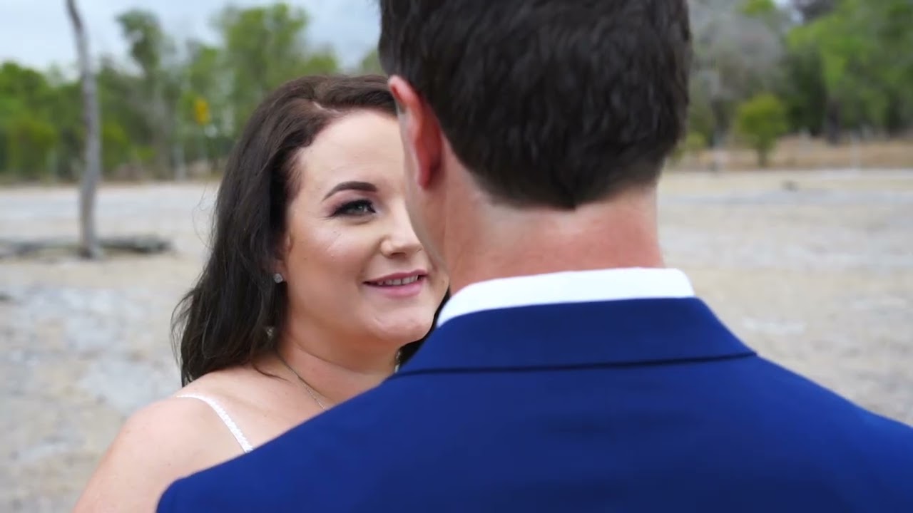 Elle & Marc wedding film still