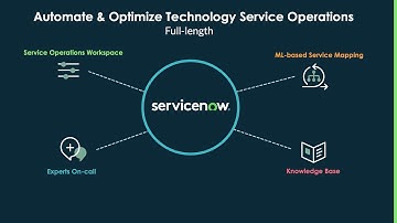 Gain business context with Service Operations, ITOM Visibility and ML-based Service Mapping.