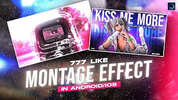 777 - Kiss Me More Like Montage Effect in Android 🔥