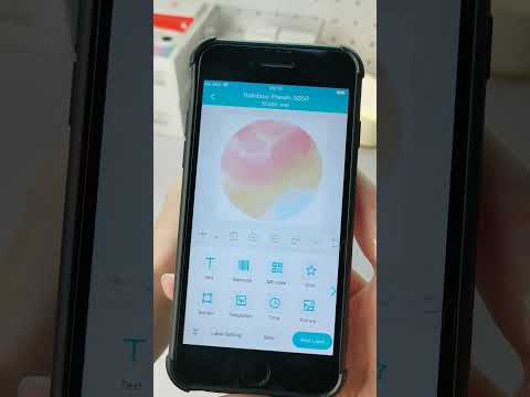 UNBOXING M221 printer and colorful label!#asmr #smallbusiness #unboxing #packingorders #labelprinter