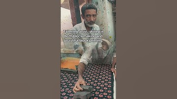 Handmade block prints, crafted with love and skill 🪵