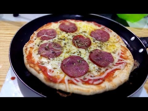 RECEITA - PIZZA DE FRIGIDEIRA 2.0 (Melhor explicação)