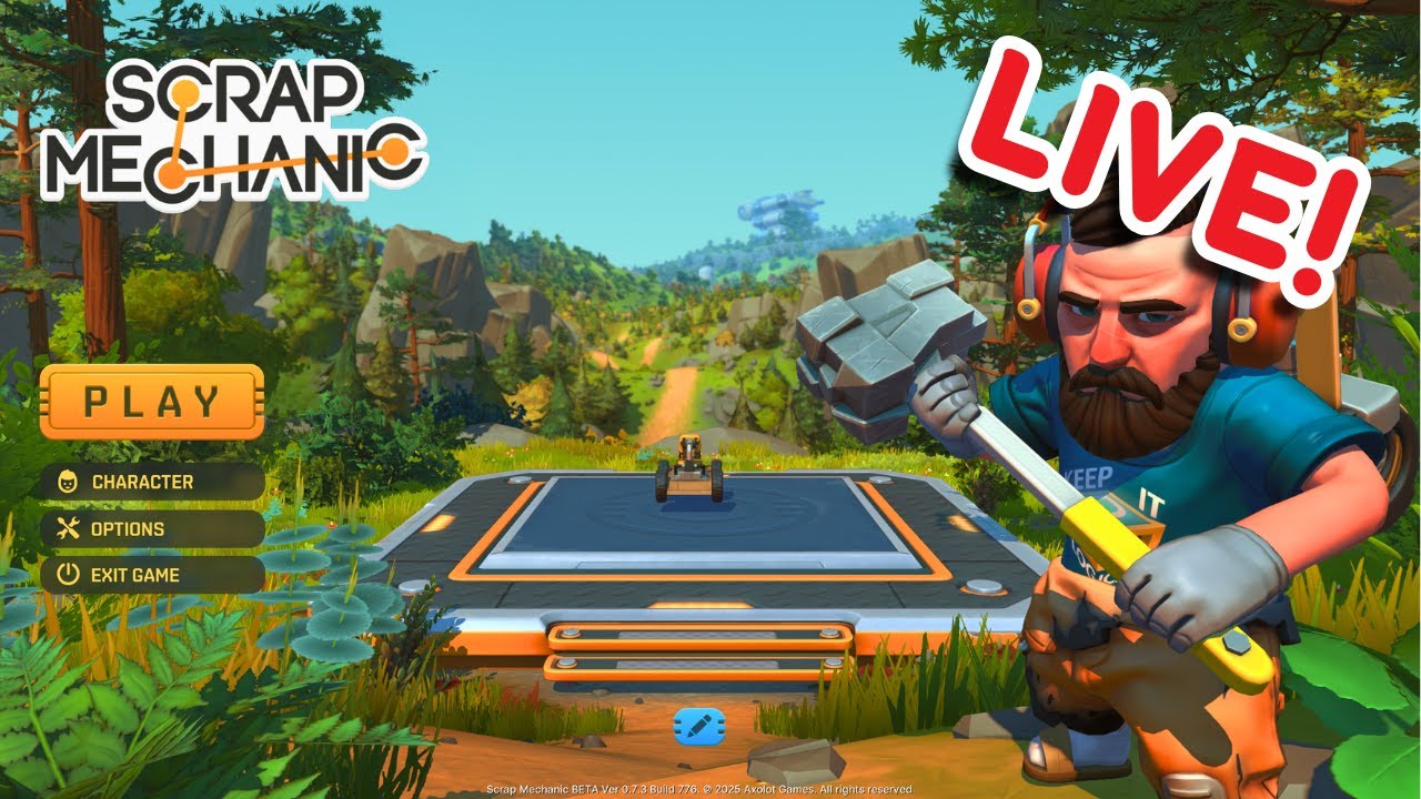 18+  Scrap Mechanic Hide & Seek LIVE 😱🔎 | Total Chaos! 😅 | !lights !subgoals