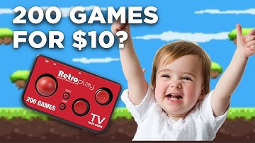 The $10 Mini Nintendo Famiclone | My Arcade 200 Game Console