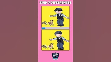 Can you find 3 differences between the two images | Challenge #61 | #emoji_quiz #find_differences