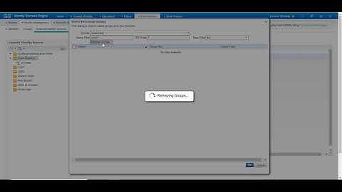Integrate Cisco ISE with AD