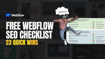 Free Webflow SEO Checklist – 23 Quick Wins to Get Found on Google