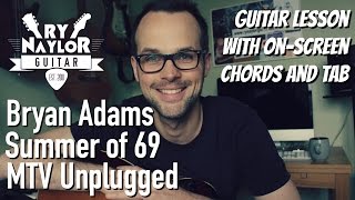 Check out my new guitar lesson on how to play ‘summer of 69’ by
bryan adams. this is a transcription the live acoustic version that
appears his mtv un...