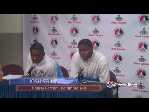 Josh Selby - JayhawkSlant.com Press Conference & H...