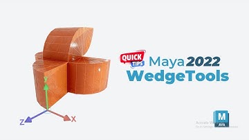 How to Use the Wedge Tool in Maya | 2022