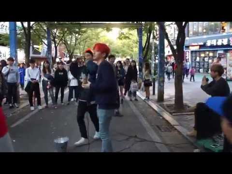 151024 Life's journey in Korea 2015 ; Hongdae street rapper