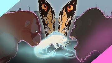 GODZILLA X KONG [battle in Brazil] animation (unfinished)