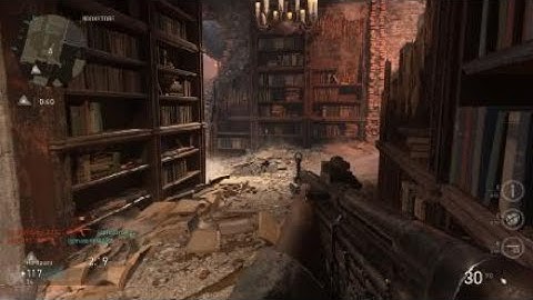 CoD:WWII -Hardpoint multiplayer gameplay.