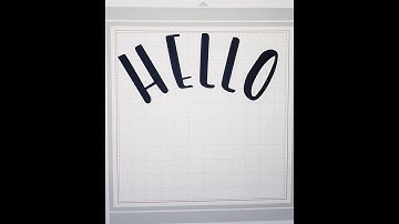 #ad How to curve text in inkscape for Brother SNC Canvas