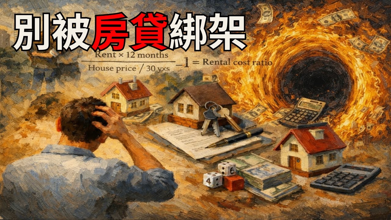 多數人買房都漏算這筆帳：租房 vs 買房的數學真相｜Han 不設限
