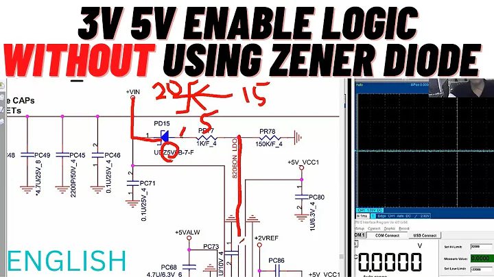 3V 5V Enable LDO Jugaad for ZENER voltage divider Logic English | Online Chip level Repairing Course