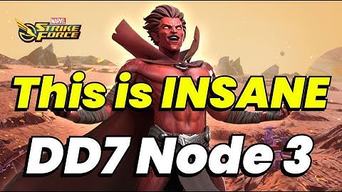 Dark Dimension 7: Node 3 HARDEST NODE SO FAR! MEPHISTO DD7 | MARVEL Strike Force - F2P