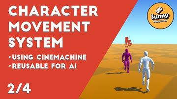 Unity 3d Third Person Movement with Cinemachine P2