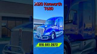 2020 Kenworth T680 Sleeper for Sale! #blue #bigtruck #otr #trucksales