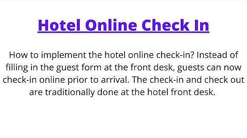Hotel Payment Automation | Automated Security Deposit