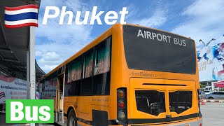Exploring Phuket by Bus ! Smart  Bus & Airport Bus (Phuket Town)