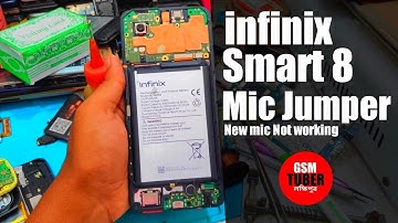 Infinix Smart 8 Mic Jumper | Infinix Smart 8 Mic Problem | GSM TUBER