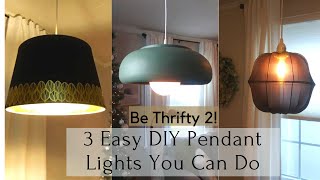 3 Super Easy DIY Pendant Lights You&#39;ve Gotta Try | Keep It Simple Sunday