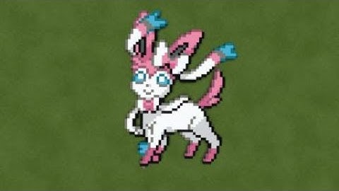 |Sylveon| Minecraft Pokemon Statues
