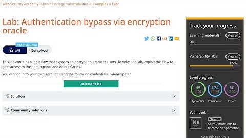 Web Security Academy | Logic Flaws | 11 - Authentication Bypass Via Encryption Oracle
