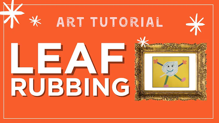Leaf Rubbing Art Tutorial