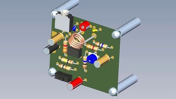 Radio Receiver CAD Animation
