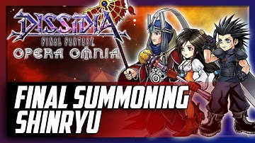 [DFFOO GL] Act 3 Chapter 8 pt.2 | Final Summoning SHINRYU ft. Braska with no LD