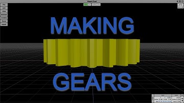 Making Gears with Mesh:Tool