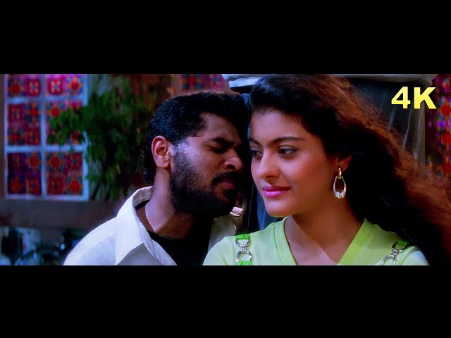 Chanda Re Chanda Re | Kajol 4K Song | Prabhu Deva | AR Rahman | Hariharan | Sadhana Sargam class=