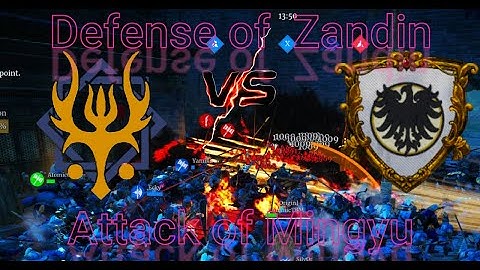 Origin Vs MadCuzBad | Defense of Zandin&Attack of Mingyu | TW Montage | Conquerors Blade EU1