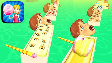 Cotton Candy Run 3D ​- All Levels Gameplay Android,ios (Levels 26-28)