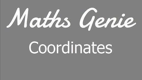 Coordinates