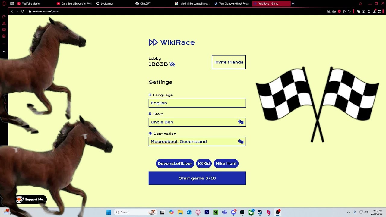 The Most Intense Wiki Race (That Wasn't) - YouTube