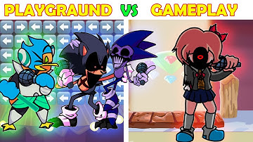 FNF Character Test | Gameplay VS Playground | Monika.EXE BERDLY Sonic ENDLESS CYCLES