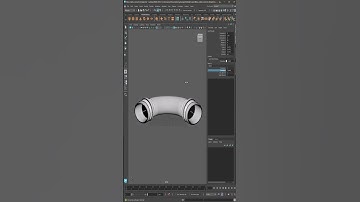 Bend Deformer   #3d #maya #3dmodeling #tutorial