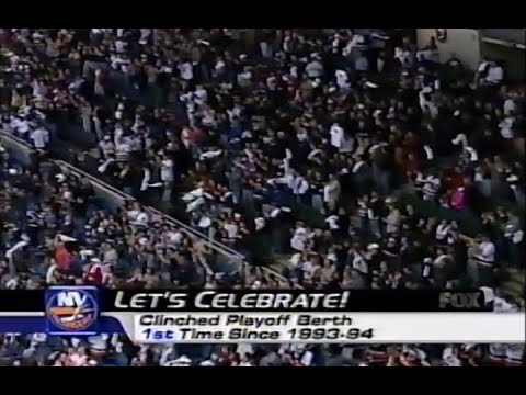 New York Islanders 5 Washington Capitals 4 April 6 2002 - Isles Clinch Playoff Spot